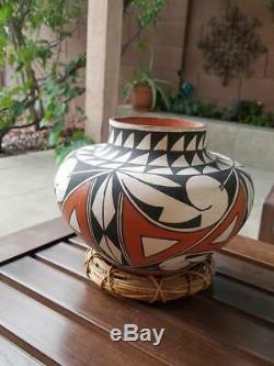 Vintage Native American Acoma Indian Pottery Lora Carr