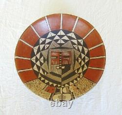 Vintage Native American Dextra Nampeho (hopi) Plate, Famous Artist, Museum Piece