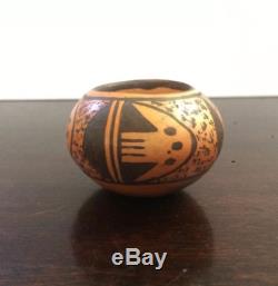 Vintage Native American Hopi Pottery Bowl Signed by Beatrice Nampeyo