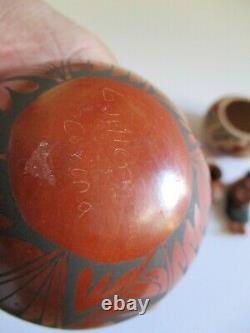 Vintage Native American Indian Tribal Pot Pottery Painting Bowl Vase Sculpture