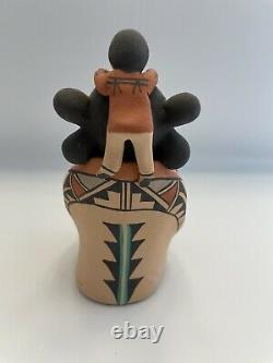 Vintage Native American Pueblo Storyteller Doll By Carol G. Lucero Gachupin 6