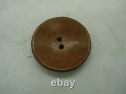 Vintage Native American Zia Pueblo Pottery Button Two hole 1.75