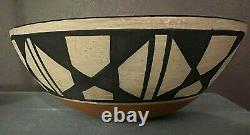 Vintage Santo Domingo Pueblo Pottery Bowl Native American Indian