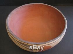 Vintage Traditional Handmade Native American Zia Pueblo Pottery Bowl 7