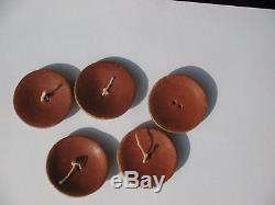 Vintage Zia pottery buttons