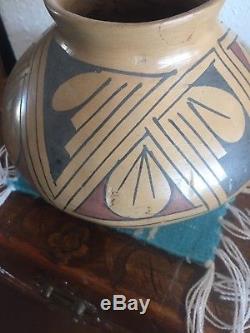 Vintage pottery bowl very old piece! Found in my Navajo Aunts Hogan floor
