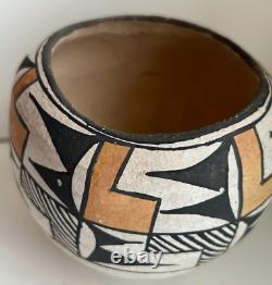 Vtg 1972 Elizabeth Waconda Acoma Pueblo POT Native American pottery ceramic NM
