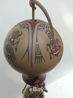 Vtg Margaret Gutierrez Native American Pottery-Santa Clara-Koshare-(no Luther)