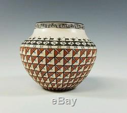 Wanda Aragon Acoma Native American Pottery Bowl