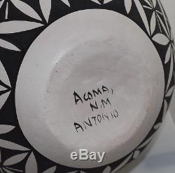Wonderful XL Mary Antonio Garcia Hand Coiled Acoma Pueblo Olla/free Ship