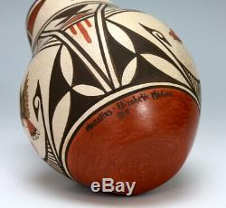 Zia Pueblo Native American Indian Pottery Jar Marcellus & Elizabeth Medina