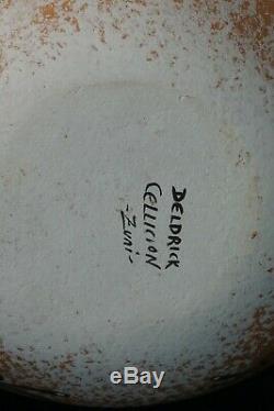 Zuni Deer Pottery Deldrick Cellicion