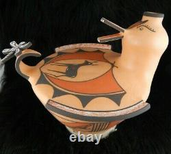 Zuni Duck Pottery Agnes Peynetsa Zuni Handmade Pottery Native American