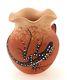 Zuni Vase with Lizard By Deldrick and Lorenda Cellicion